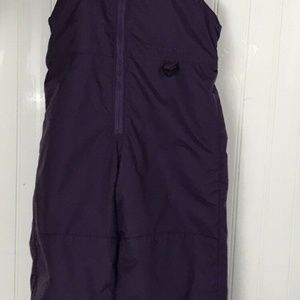 GIRLS COLUMBIA SNOW SKI SUITE SIZE 4/5 GIRLS PLUMB